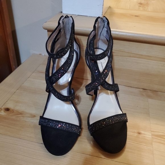 Jessica Simpson Women's Sparkle Heeled Sandals 👡 - Picture 2 of 13